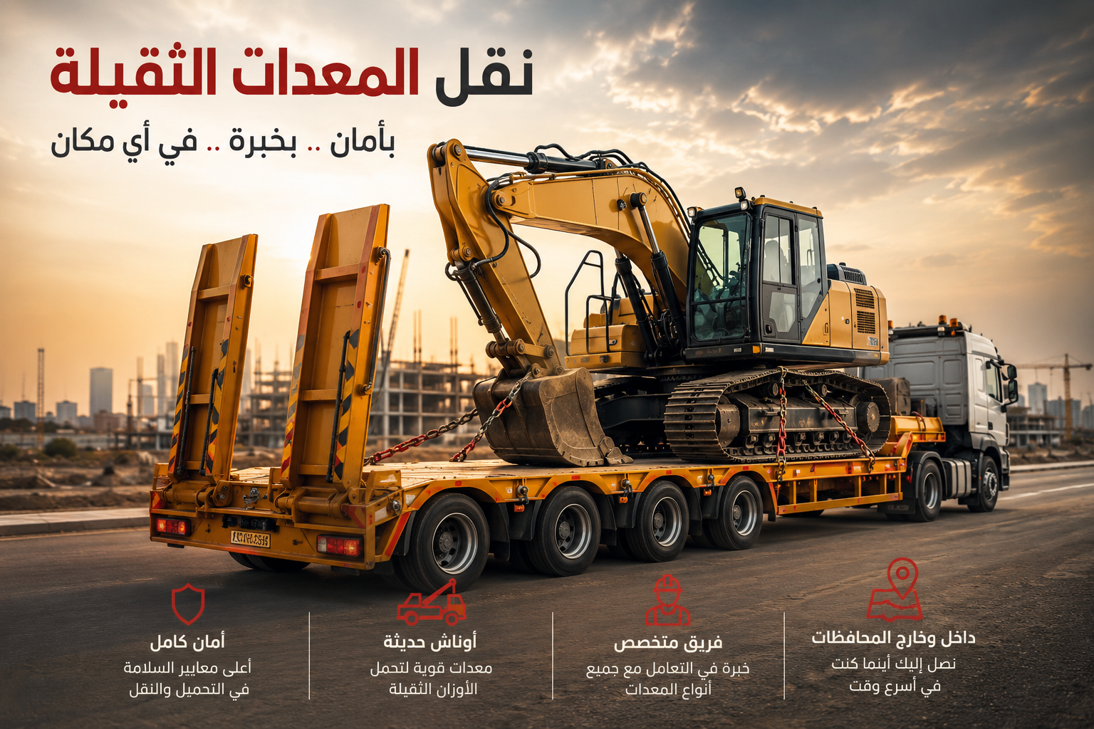 ونش انقاذ المعدات الثقيلة