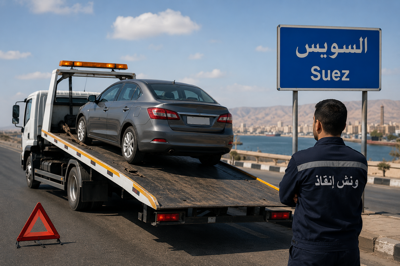كيفية اختيار أفضل خدمة ونش إنقاذ في السويس